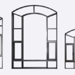 138series Aluminum Casement Window