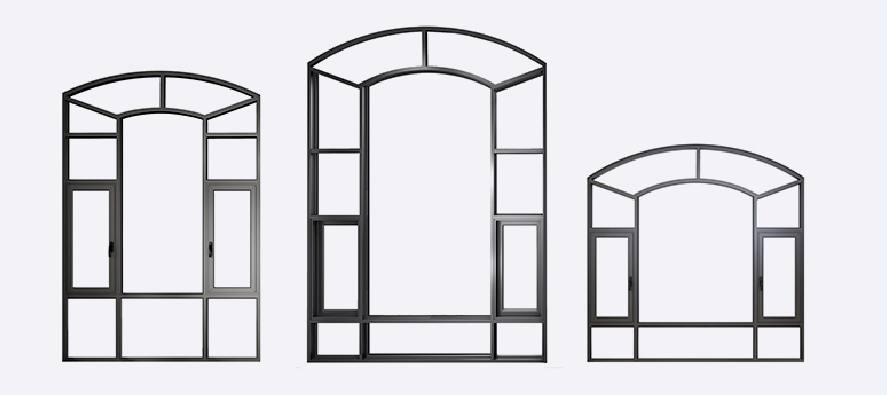 138series Aluminum Casement Window