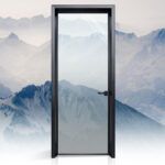 Narrow  Aluminium Casement Doors