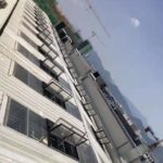 Electric fire skylight